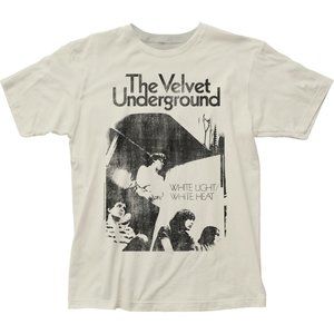 Velvet Underground White Light Mens T Shirt Natural